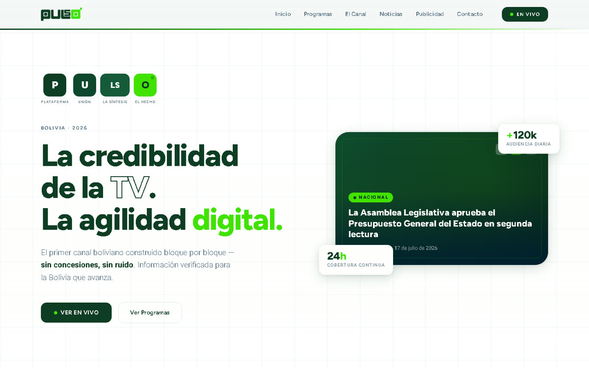 PULSO Media, criado por Johnny Ferrante