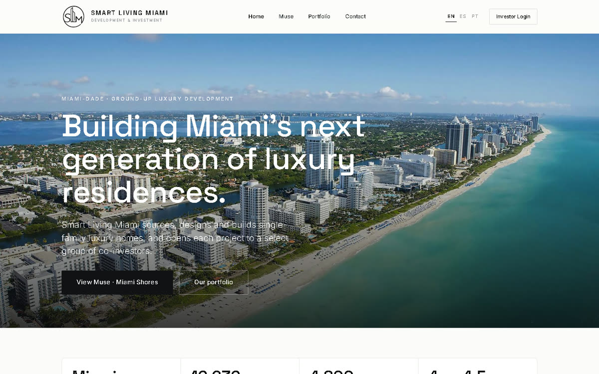 Smart Living Miami, criado por Johnny Ferrante